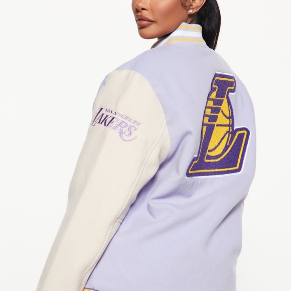 Women’s NBA LA Lakers Varsity Jacket - Picture 6 of 10